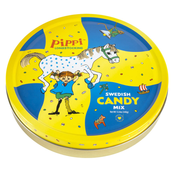 Swedish Fika PIppi Candy, 9 x 340g 1